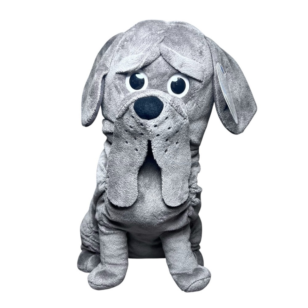 Harry Potter NWT FANG Plush 13" Hagrid's Gray‎ Dog Wizarding World Collectible